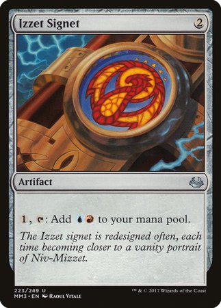 Izzet Signet [Modern Masters 2017] | Gate City Games LLC