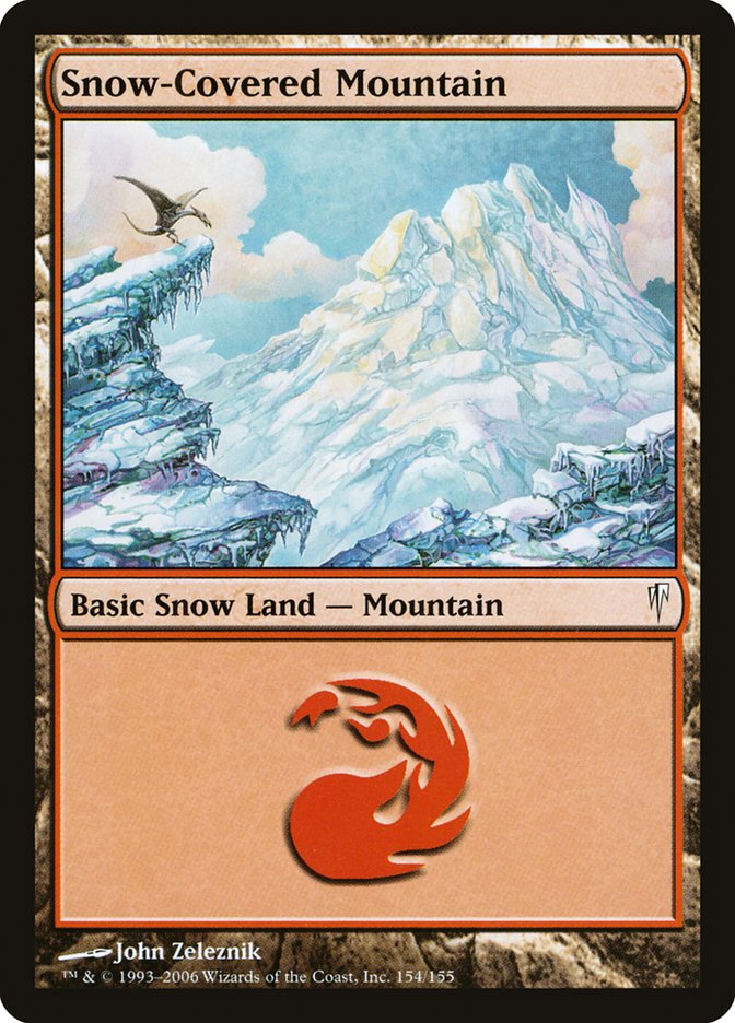 Snow-Covered Mountain [Coldsnap] | Gate City Games LLC
