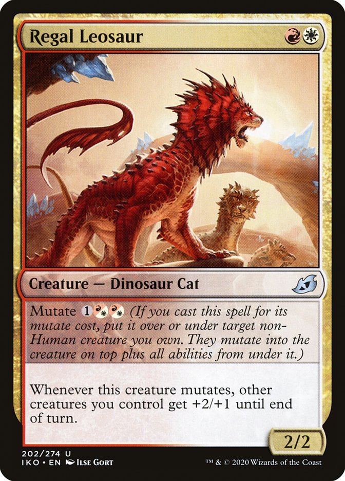 Regal Leosaur [Ikoria: Lair of Behemoths] | Gate City Games LLC