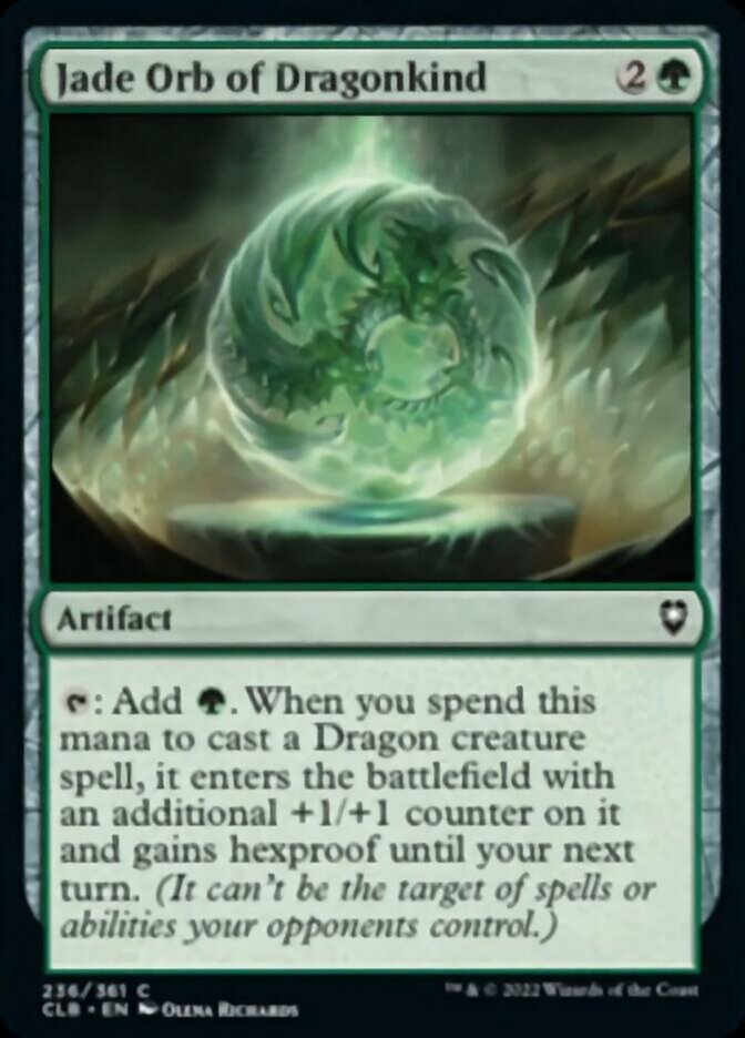 Jade Orb of Dragonkind [Commander Legends: Battle for Baldur's Gate] | Gate City Games LLC