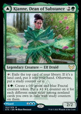 Kianne, Dean of Substance // Imbraham, Dean of Theory [Strixhaven: School of Mages] | Gate City Games LLC