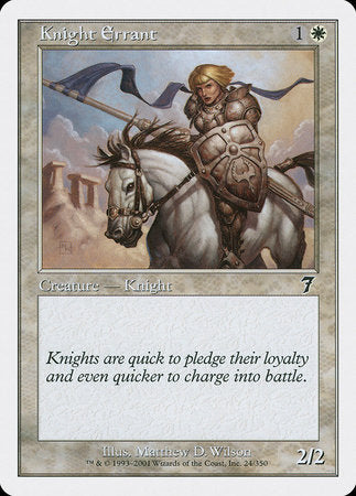 Knight Errant [Seventh Edition] | Gate City Games LLC