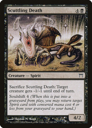 Scuttling Death [Champions of Kamigawa] | Gate City Games LLC