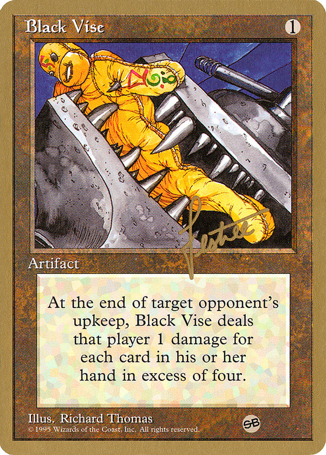 Black Vise (Bertrand Lestree) (SB) [Pro Tour Collector Set] | Gate City Games LLC
