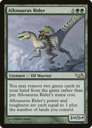 Allosaurus Rider [Duel Decks: Elves vs. Goblins] | Gate City Games LLC