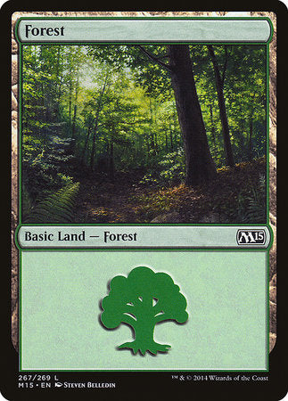 Forest (267) [Magic 2015] | Gate City Games LLC