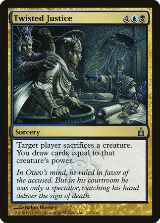 Twisted Justice [Ravnica: City of Guilds] | Gate City Games LLC
