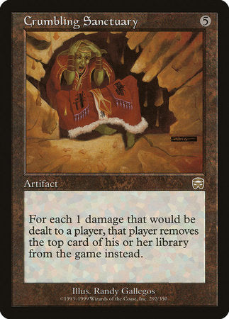 Crumbling Sanctuary [Mercadian Masques] | Gate City Games LLC