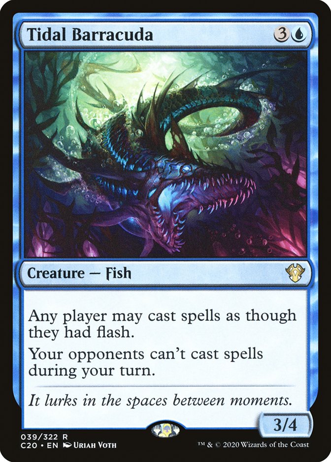 Tidal Barracuda [Commander 2020] | Gate City Games LLC