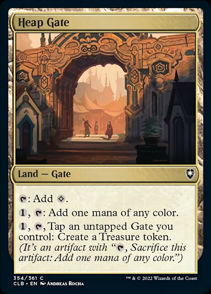 Heap Gate [Commander Legends: Battle for Baldur's Gate] | Gate City Games LLC