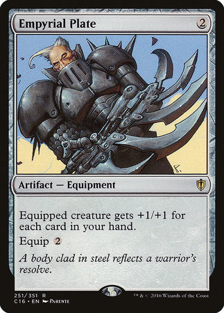 Empyrial Plate [Commander 2016] | Gate City Games LLC