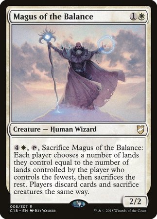 Magus of the Balance [Commander 2018] | Gate City Games LLC