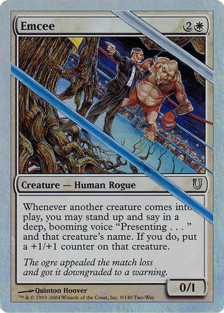 Emcee (Alternate Foil) [Unhinged] | Gate City Games LLC