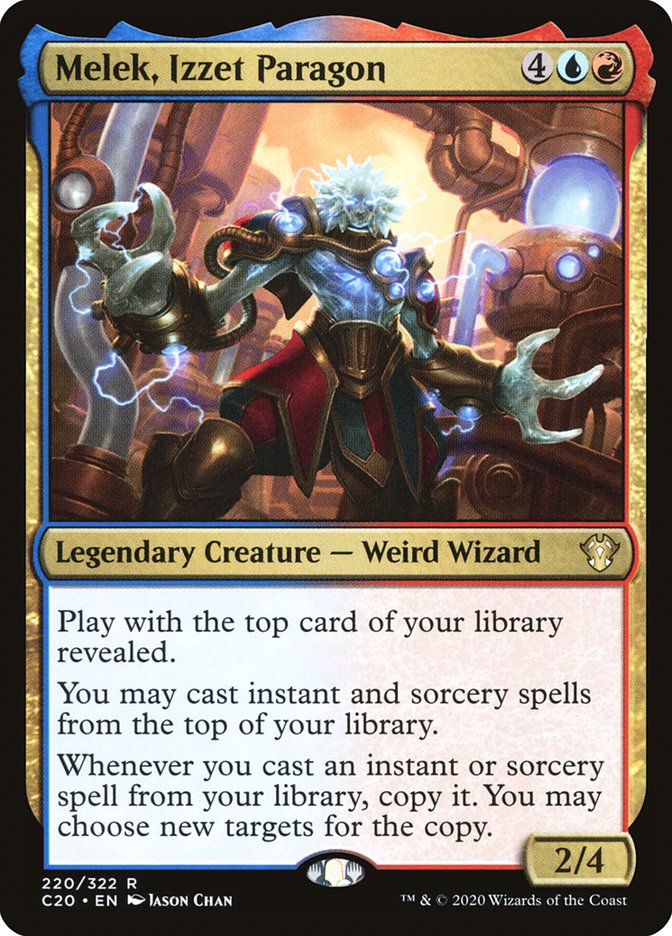 Melek, Izzet Paragon [Commander 2020] | Gate City Games LLC