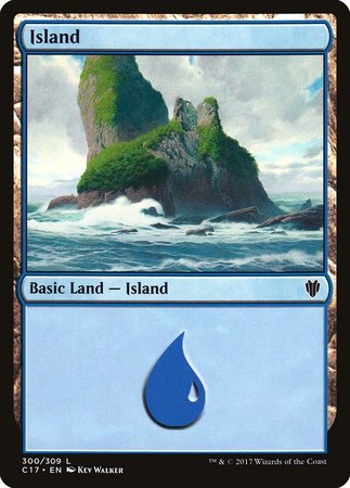 Island (300) [Commander 2017] | Gate City Games LLC