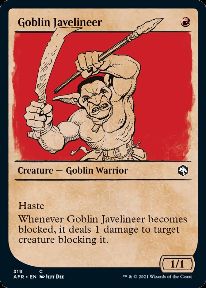 Goblin Javelineer (Showcase) [Dungeons & Dragons: Adventures in the Forgotten Realms] | Gate City Games LLC