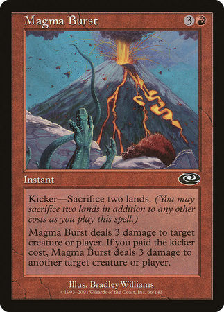 Magma Burst [Planeshift] | Gate City Games LLC