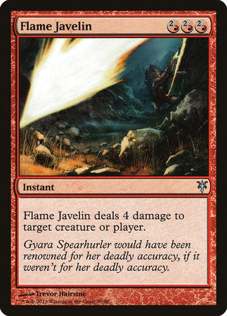 Flame Javelin [Duel Decks: Sorin vs. Tibalt] | Gate City Games LLC