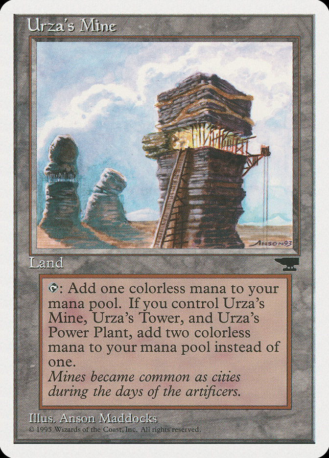 Urza's Mine (Sky Background) [Chronicles] | Gate City Games LLC