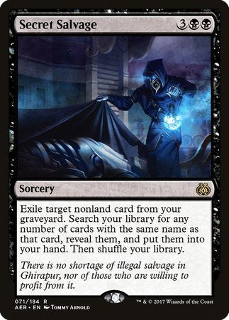 Secret Salvage [Aether Revolt] | Gate City Games LLC