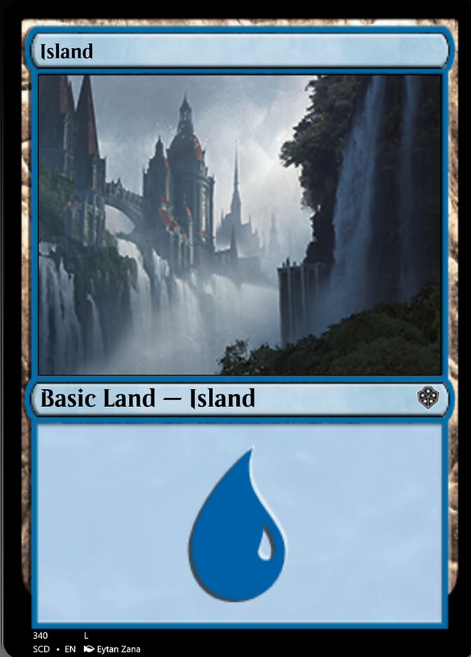 Island (340) [Starter Commander Decks] | Gate City Games LLC