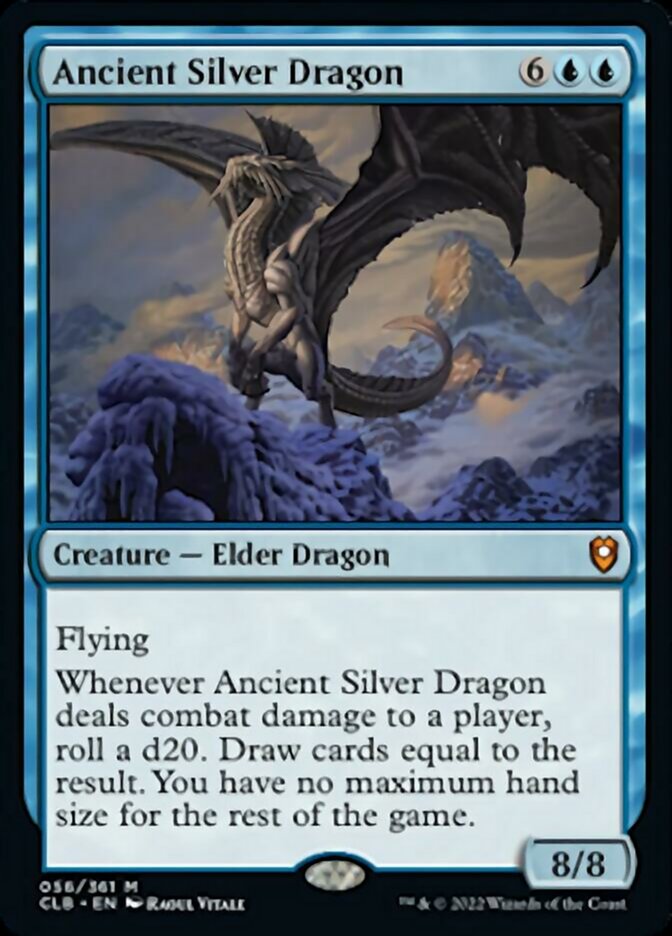 Ancient Silver Dragon [Commander Legends: Battle for Baldur's Gate] | Gate City Games LLC