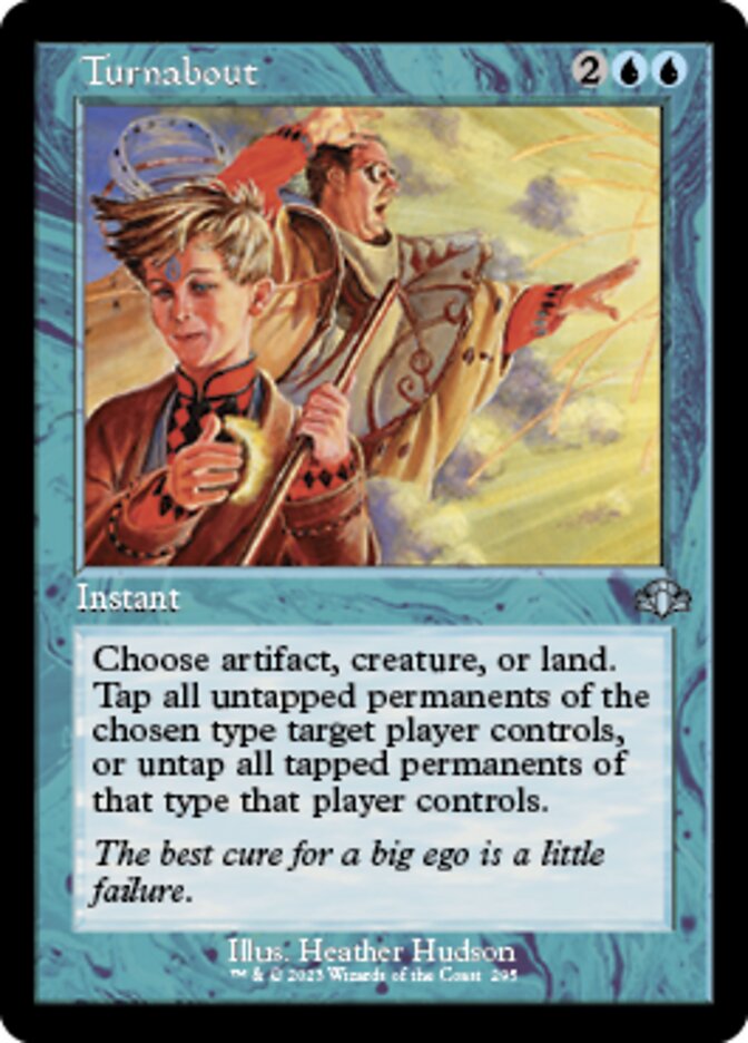 Turnabout (Retro) [Dominaria Remastered] | Gate City Games LLC