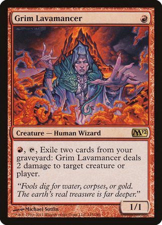 Grim Lavamancer [Magic 2012] | Gate City Games LLC