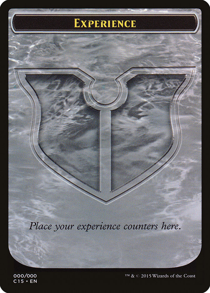 Experience // Experience Double-Sided Token [Commander 2015 Tokens] | Gate City Games LLC