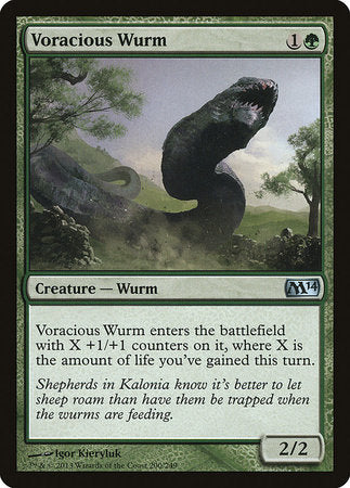 Voracious Wurm [Magic 2014] | Gate City Games LLC