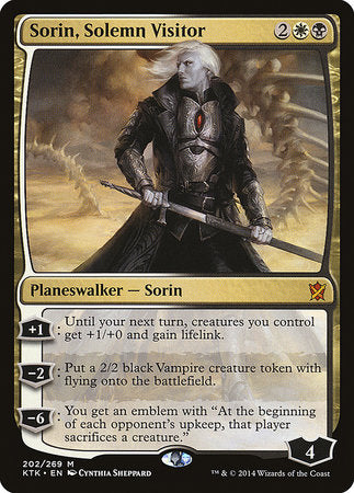 Sorin, Solemn Visitor [Khans of Tarkir] | Gate City Games LLC