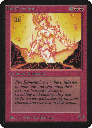 Fire Elemental [Limited Edition Alpha] | Gate City Games LLC