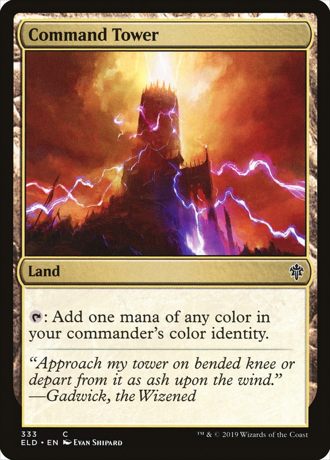 Command Tower [Throne of Eldraine] | Gate City Games LLC