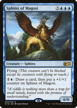 Sphinx of Magosi [Welcome Deck 2016] | Gate City Games LLC