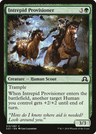 Intrepid Provisioner [Shadows over Innistrad] | Gate City Games LLC