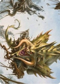 Canopy Baloth Art Card [Zendikar Rising Art Series] | Gate City Games LLC