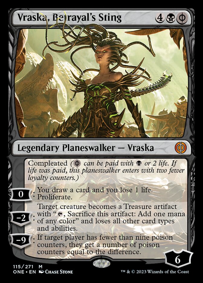 Vraska, Betrayal's Sting [Phyrexia: All Will Be One] | Gate City Games LLC