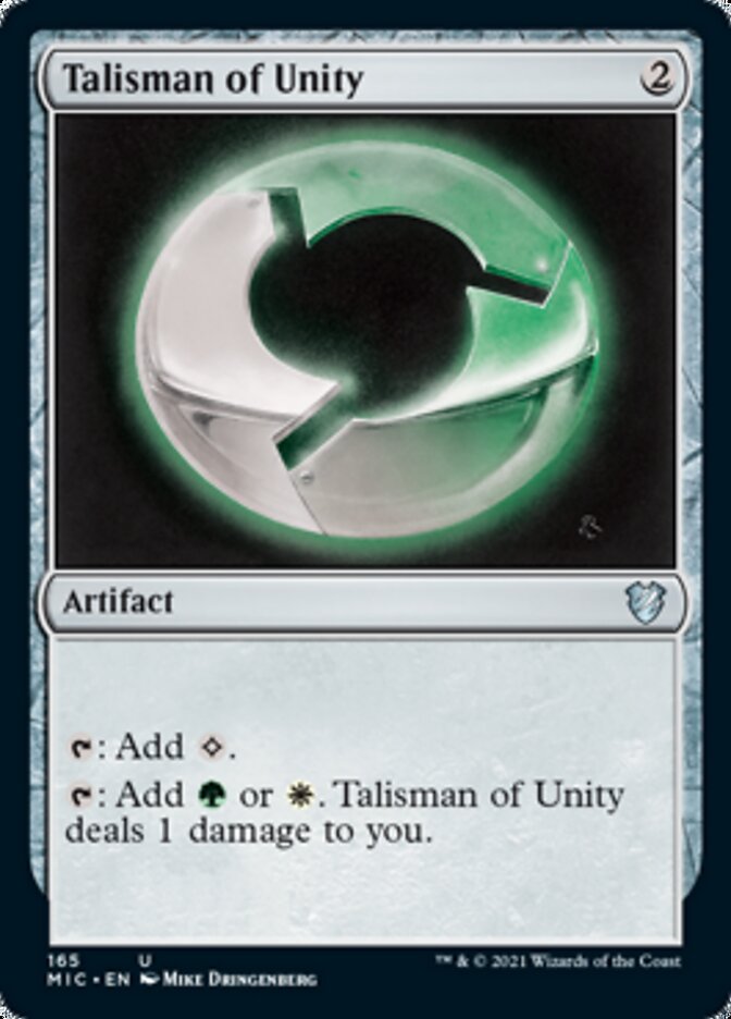Talisman of Unity [Innistrad: Midnight Hunt Commander] | Gate City Games LLC