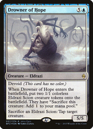 Drowner of Hope [Battle for Zendikar Promos] | Gate City Games LLC