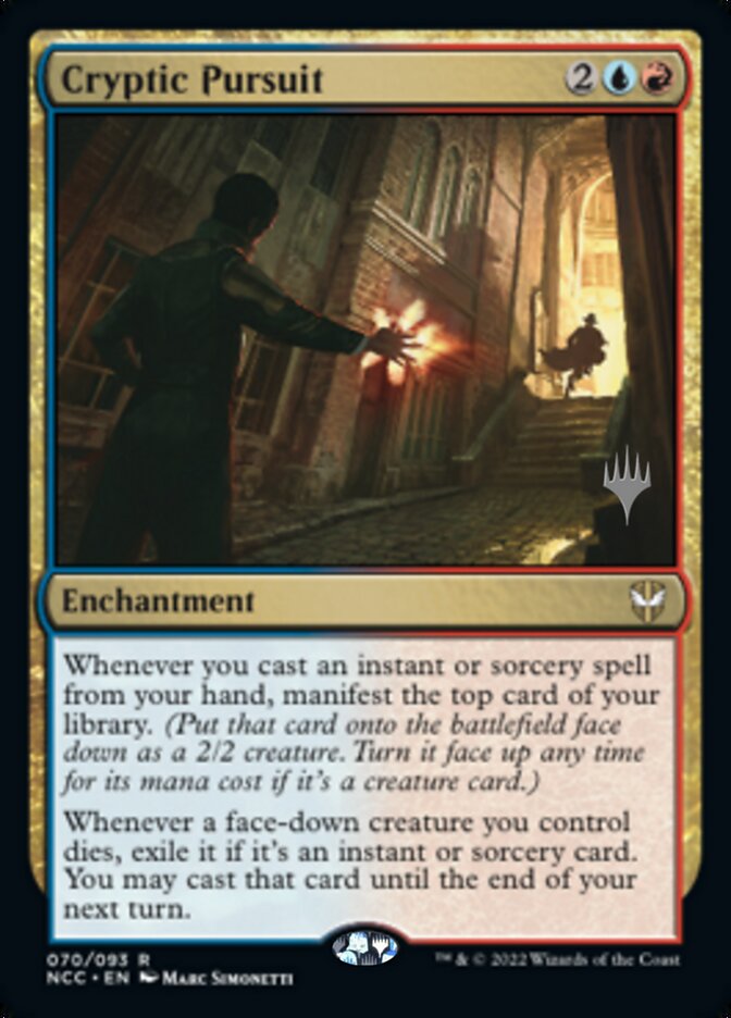 Cryptic Pursuit (Promo Pack) [Streets of New Capenna Commander Promos] | Gate City Games LLC