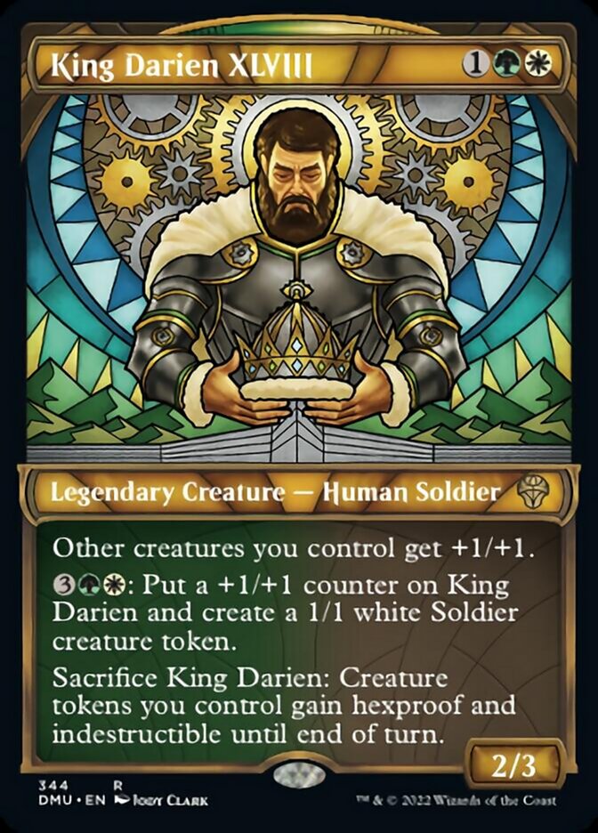 King Darien XLVIII (Showcase) [Dominaria United] | Gate City Games LLC