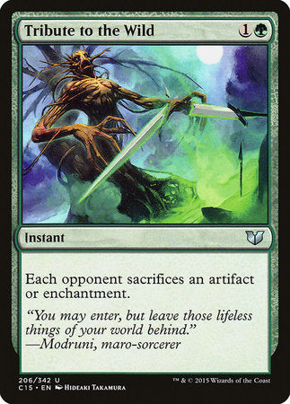Tribute to the Wild [Commander 2015] | Gate City Games LLC