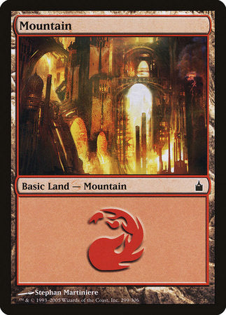 Mountain (299) [Ravnica: City of Guilds] | Gate City Games LLC