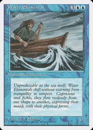 Water Elemental [Fourth Edition] | Gate City Games LLC