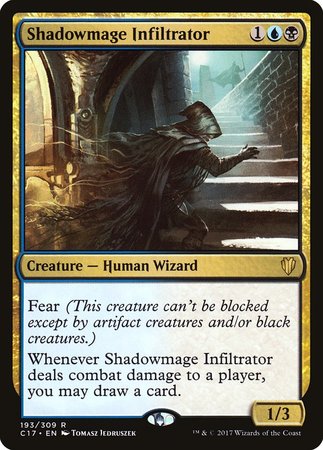 Shadowmage Infiltrator [Commander 2017] | Gate City Games LLC