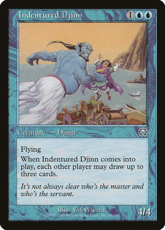 Indentured Djinn [Mercadian Masques] | Gate City Games LLC