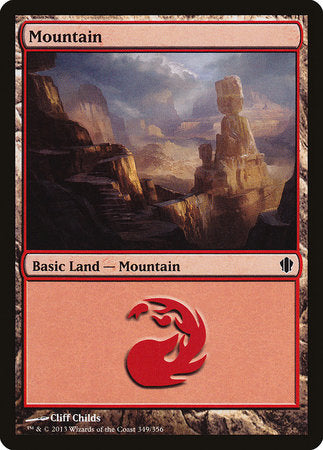 Mountain (349) [Commander 2013] | Gate City Games LLC
