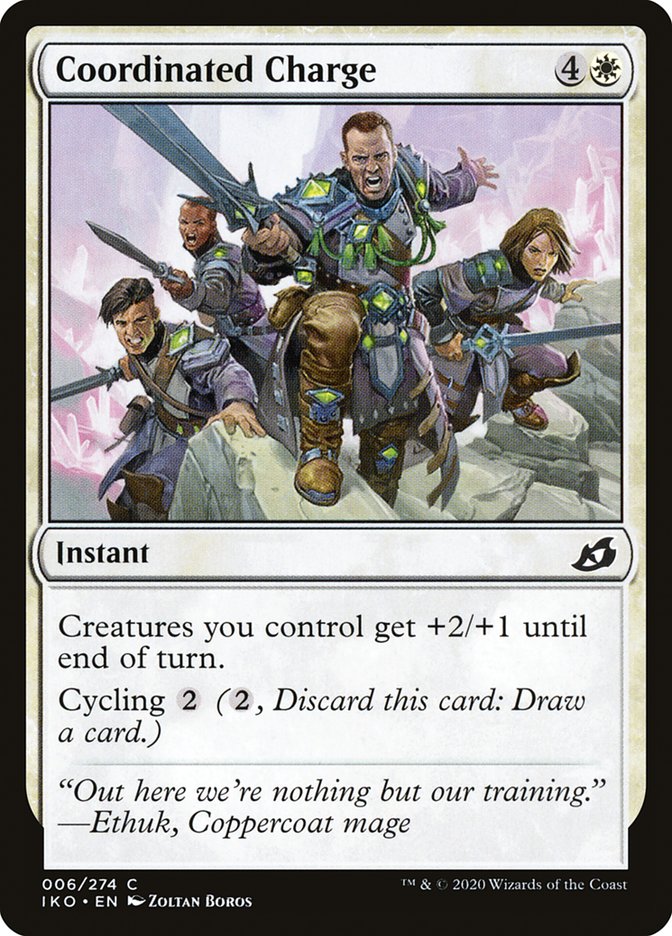 Coordinated Charge [Ikoria: Lair of Behemoths] | Gate City Games LLC