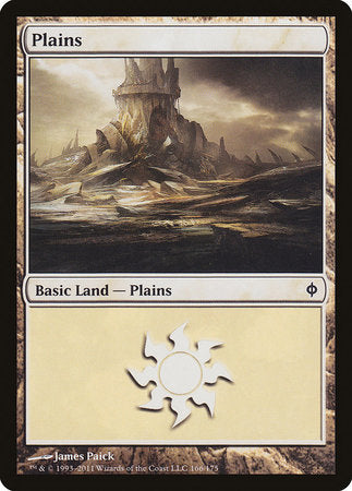 Plains (166) [New Phyrexia] | Gate City Games LLC