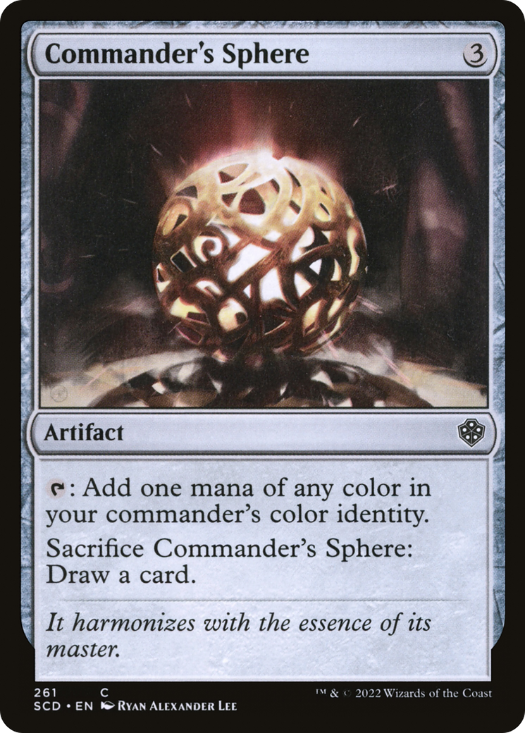 Commander's Sphere [Starter Commander Decks] | Gate City Games LLC